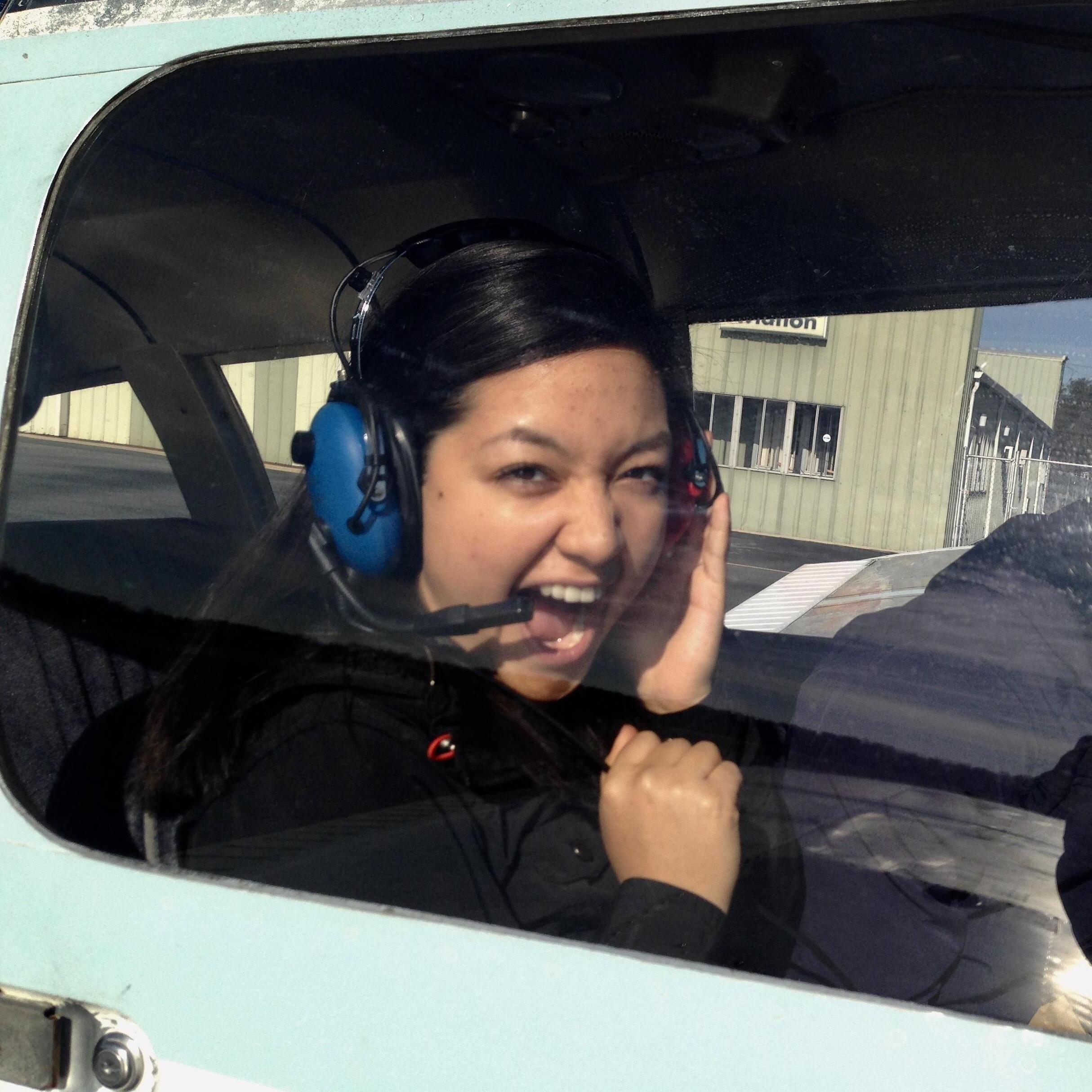 First time I took Arianna Flying.