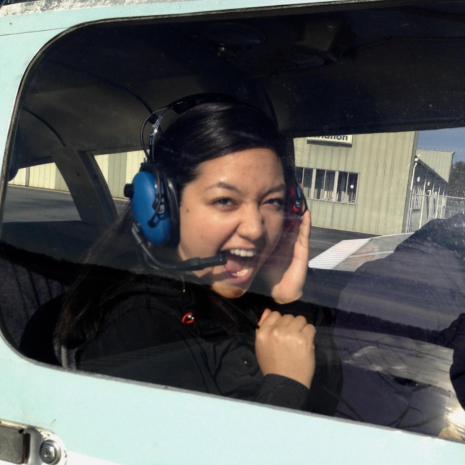 First time I took Arianna Flying.