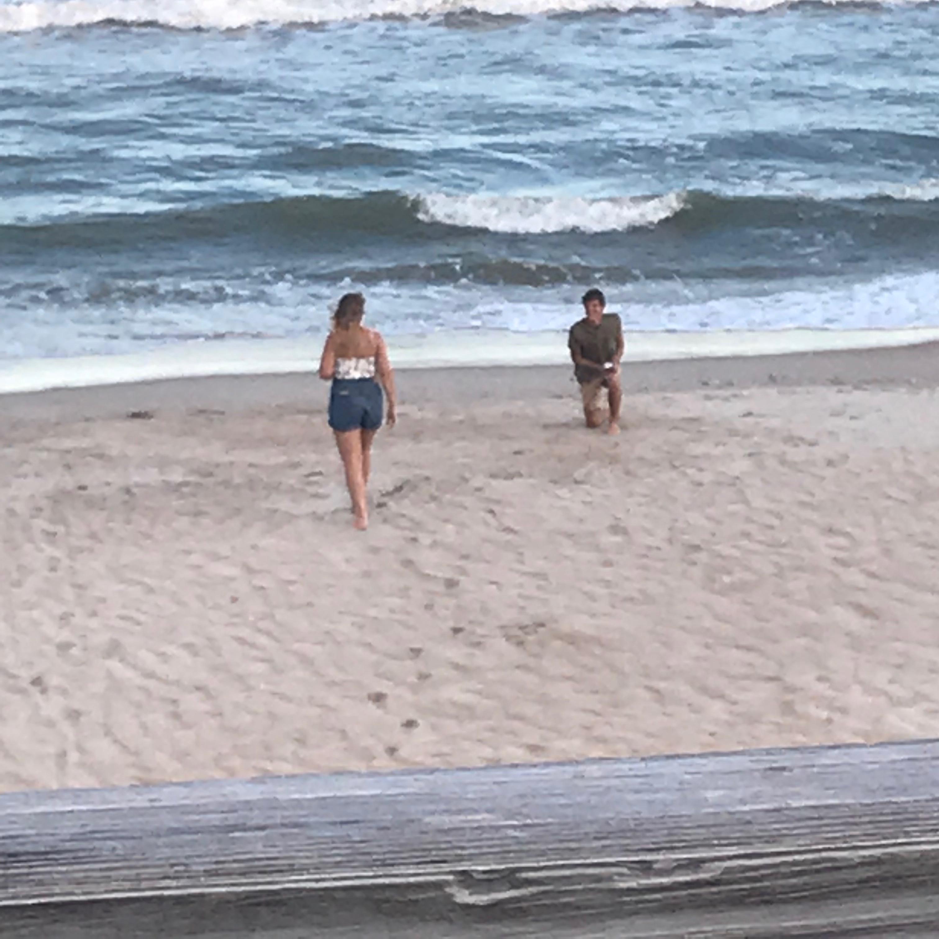 The moment we got engaged, and we decided to keep this place at the center of it all, forever.