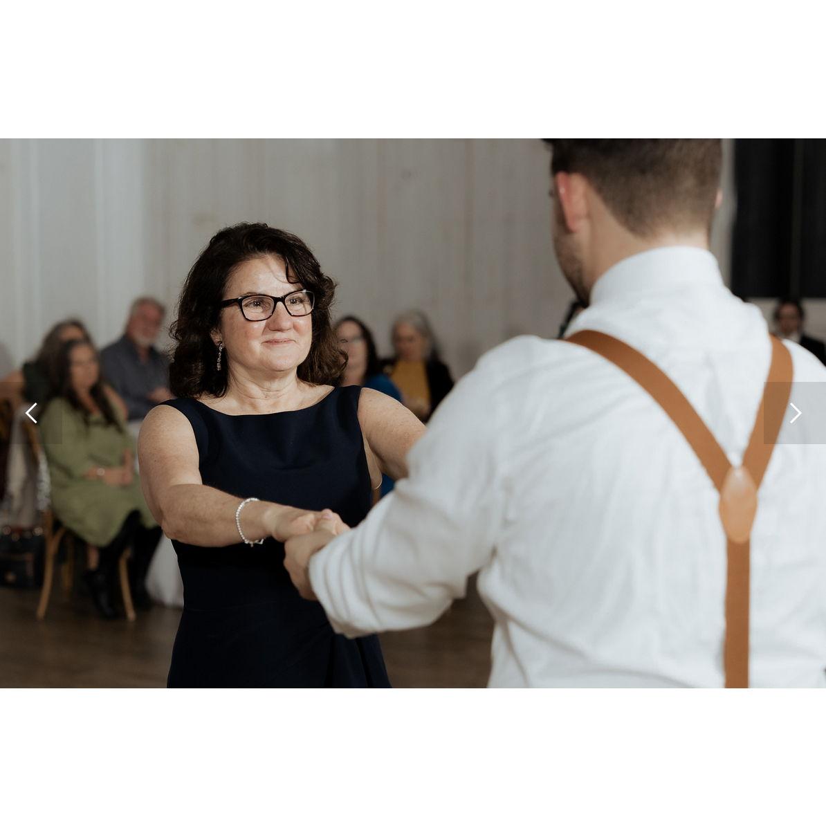 Groom + Mother of Groom Dance!