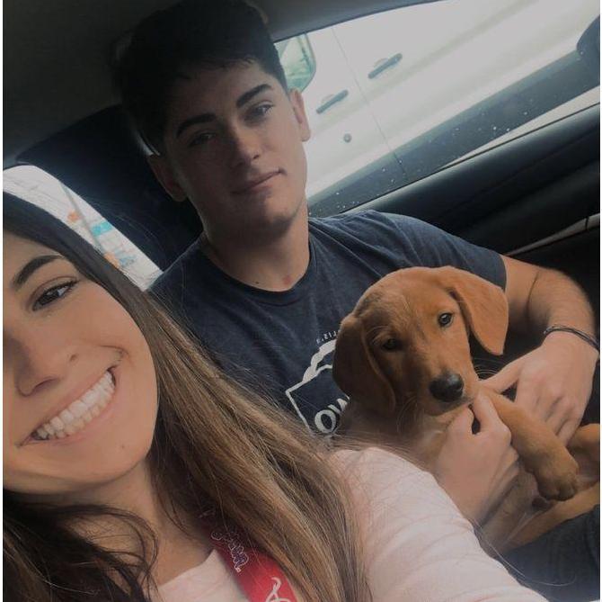 When we brought home baby Cooper