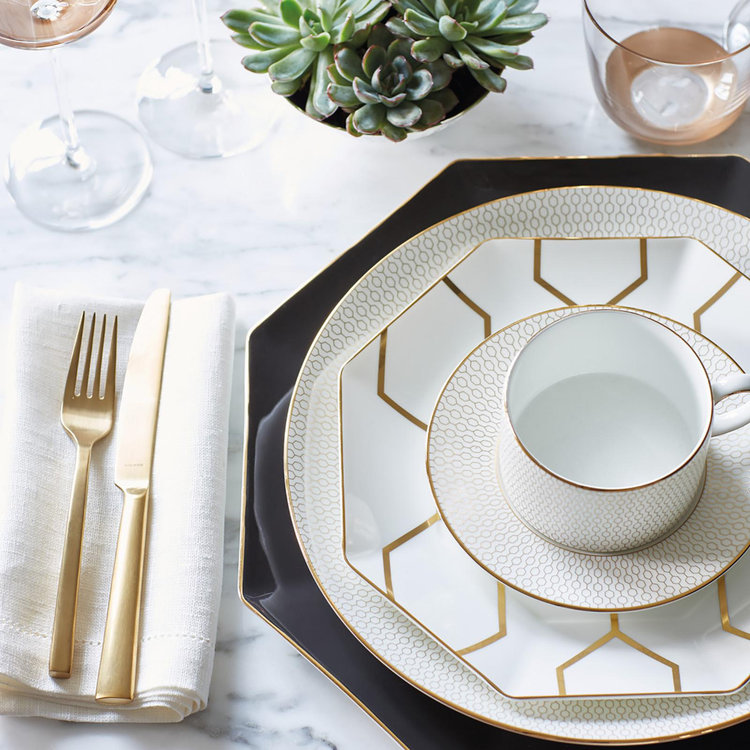Wedgwood, Gio Metallic Octagonal Accent Plate | Zola