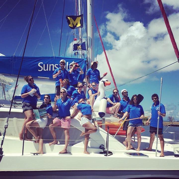 A most Epic and fabulous sailing crew! #yachtc&yacthsofseamen