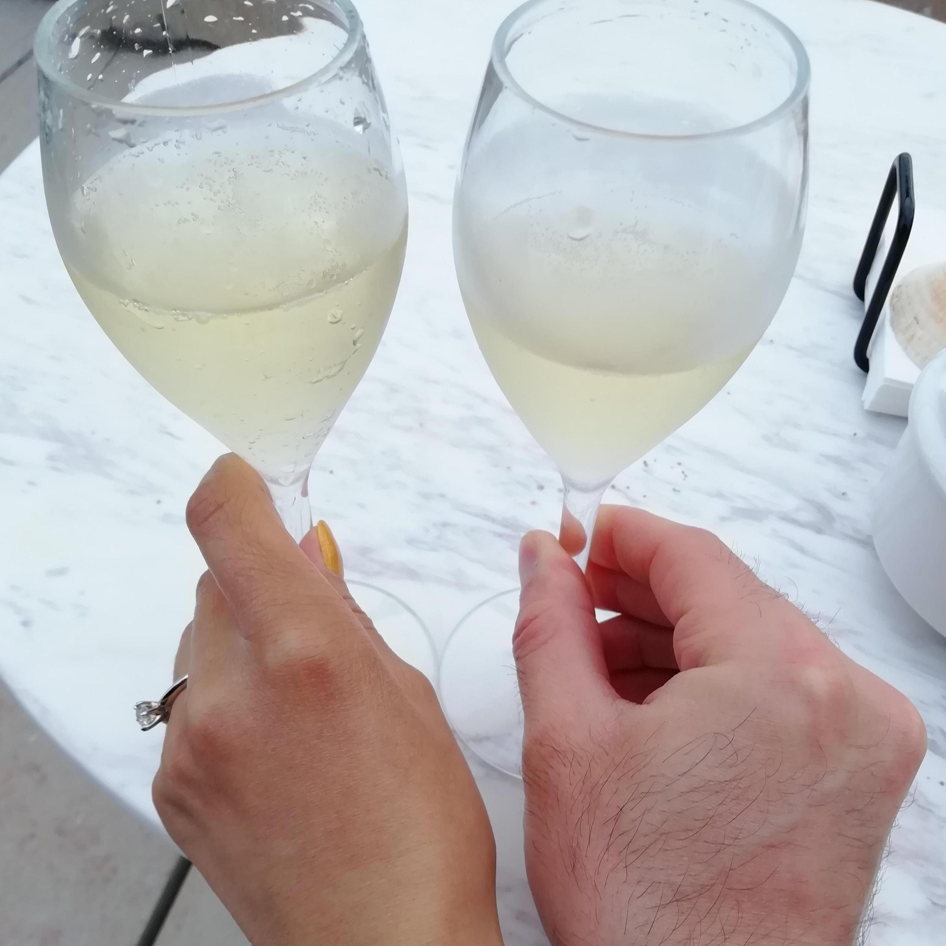 Celebrating our engagement!