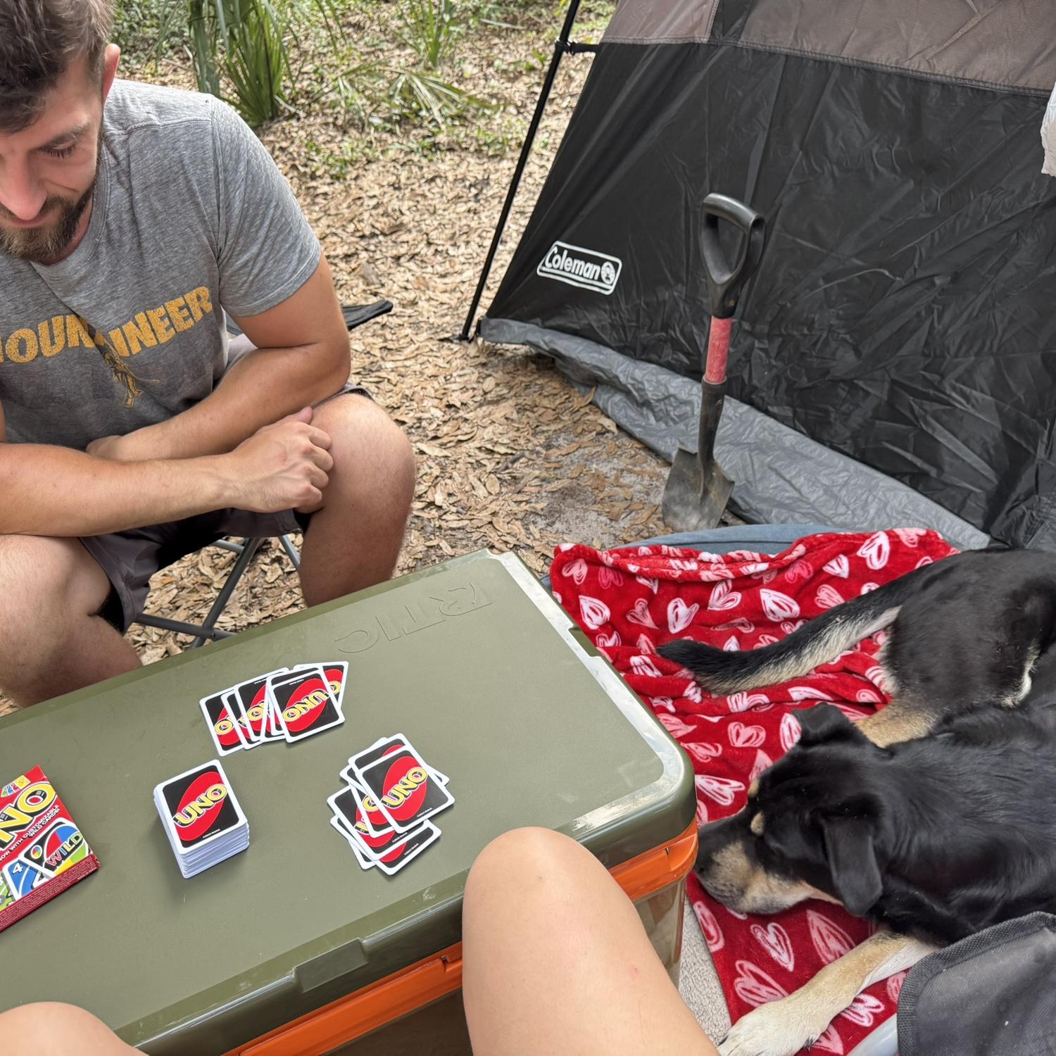 Camping in Jekyll Island, GA