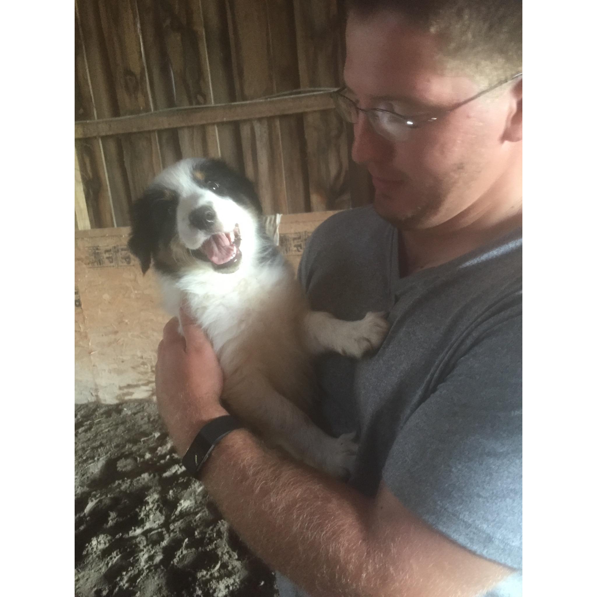 First day we met our baby Max!