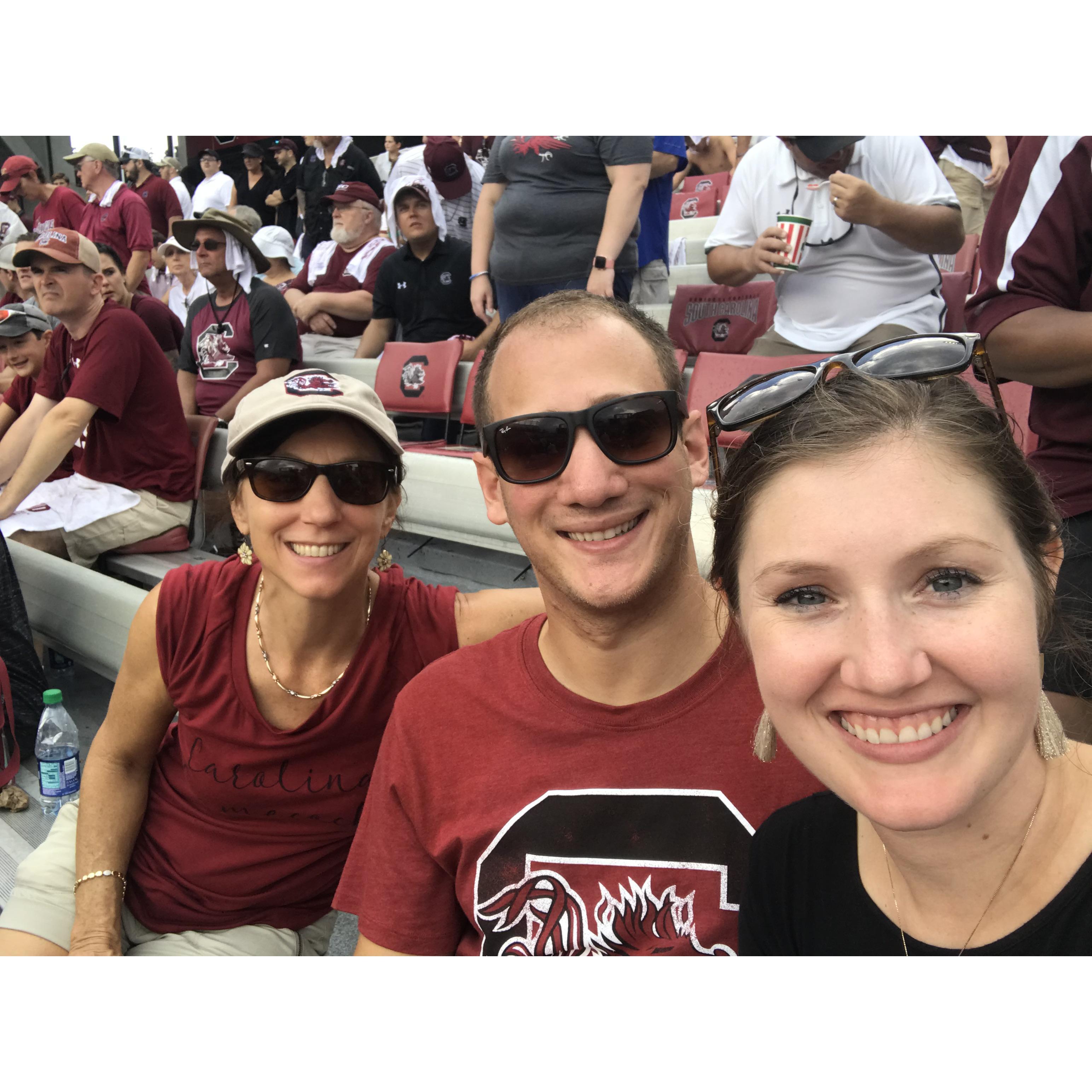 Our first trip together was to visit Jack at USC and spend some time in Charleston