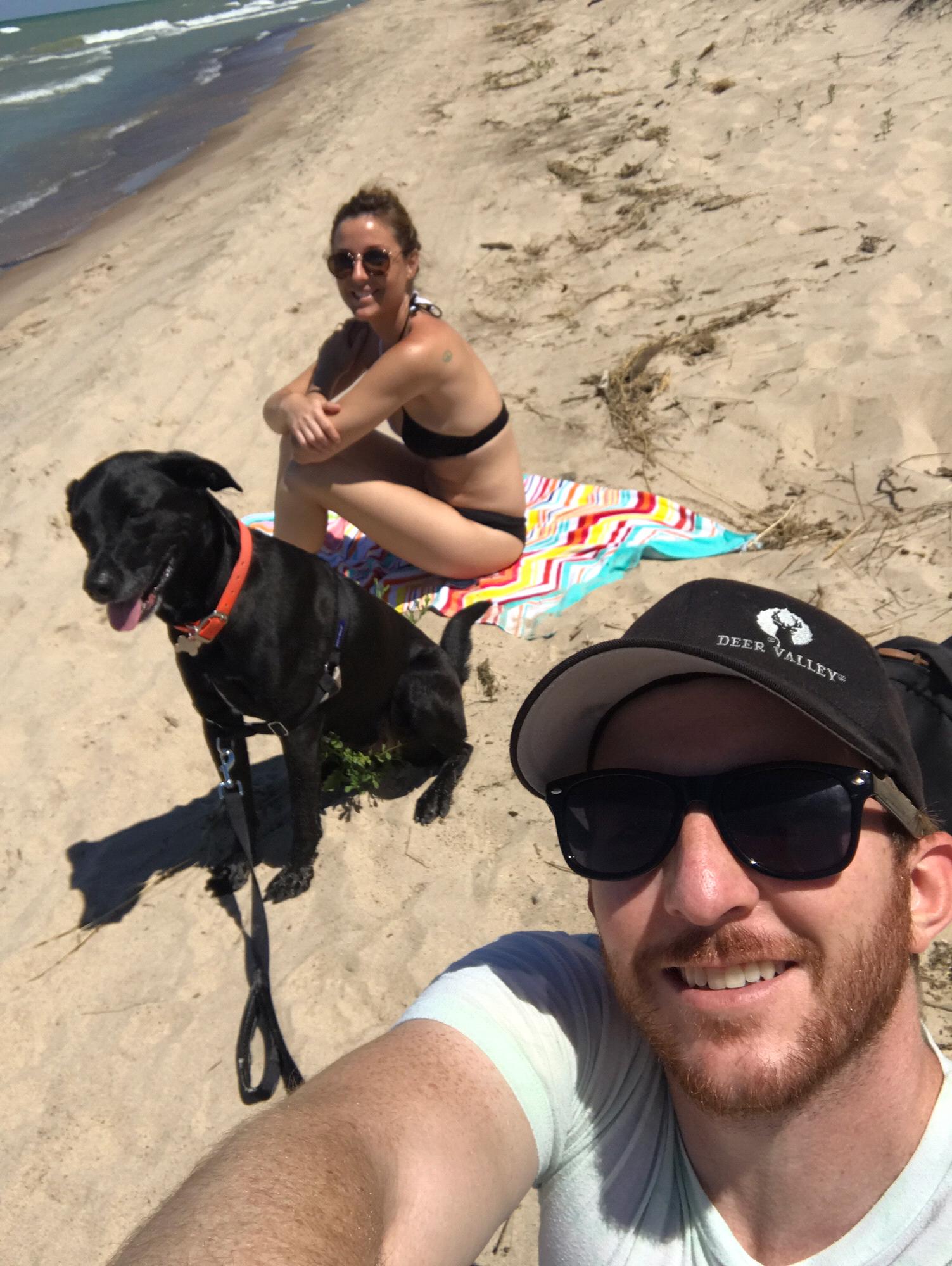 Indiana Dunes - Chauncey & his modesty 🌿