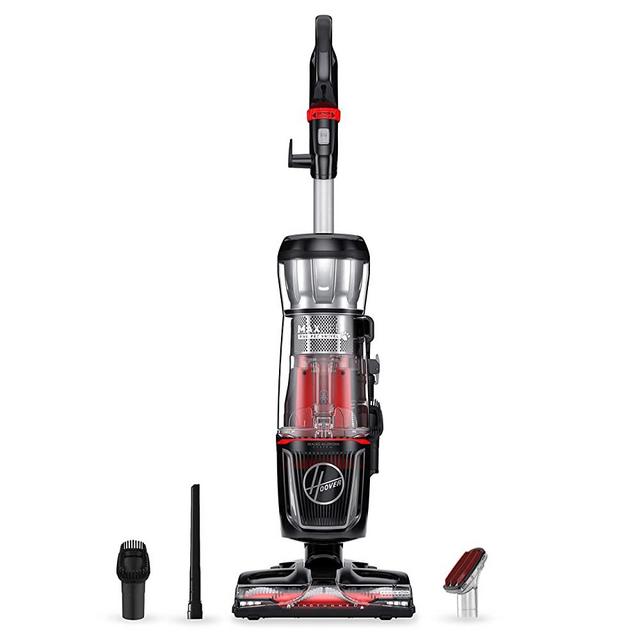 Hoover MAXLife Pro Pet Swivel HEPA Media Vacuum Cleaner, Bagless Upright for Pets Hair and Home, Black, UH74220PC