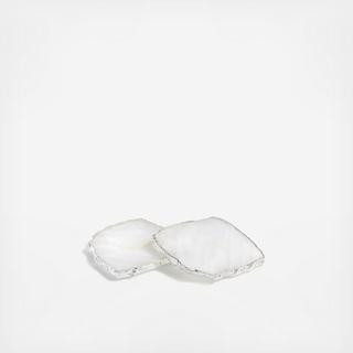 Crystal Kivita Coasters, Set of 2