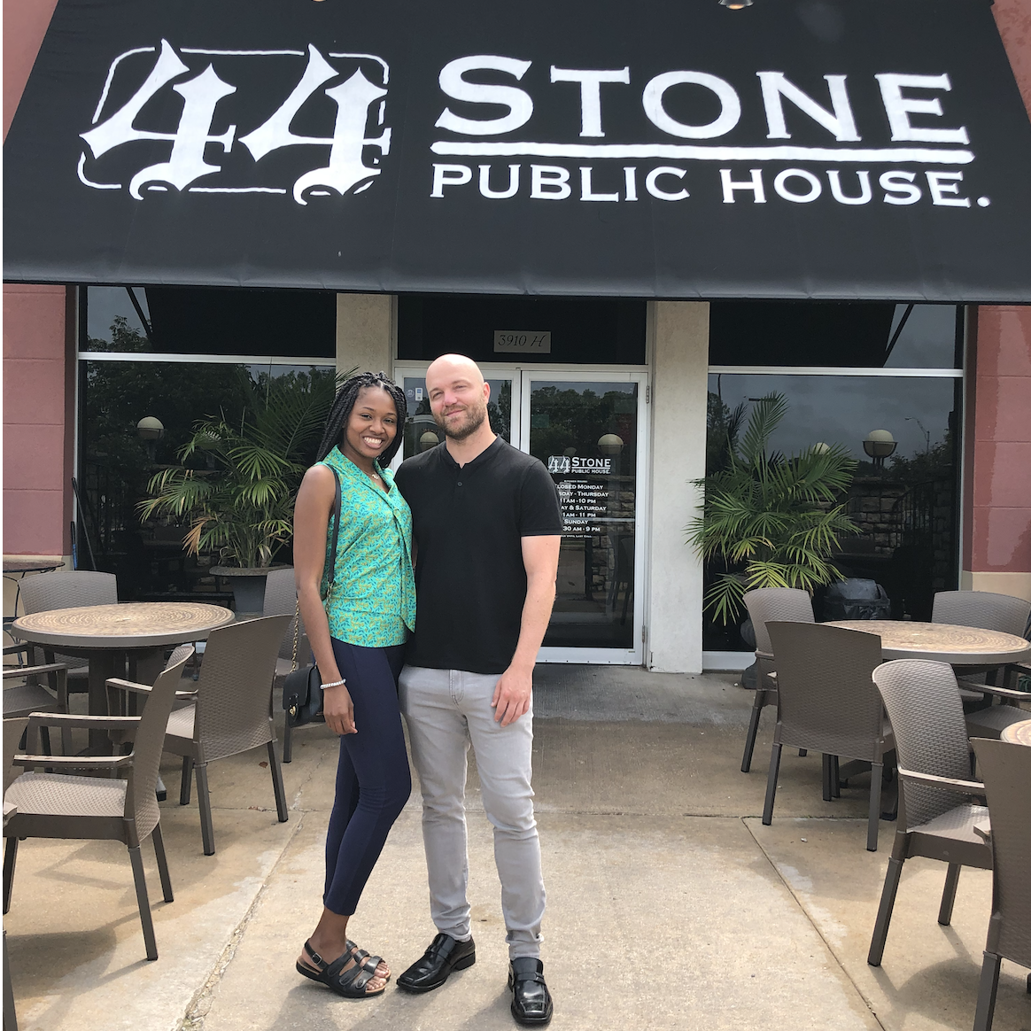 This is the restaurant where we had our first date.