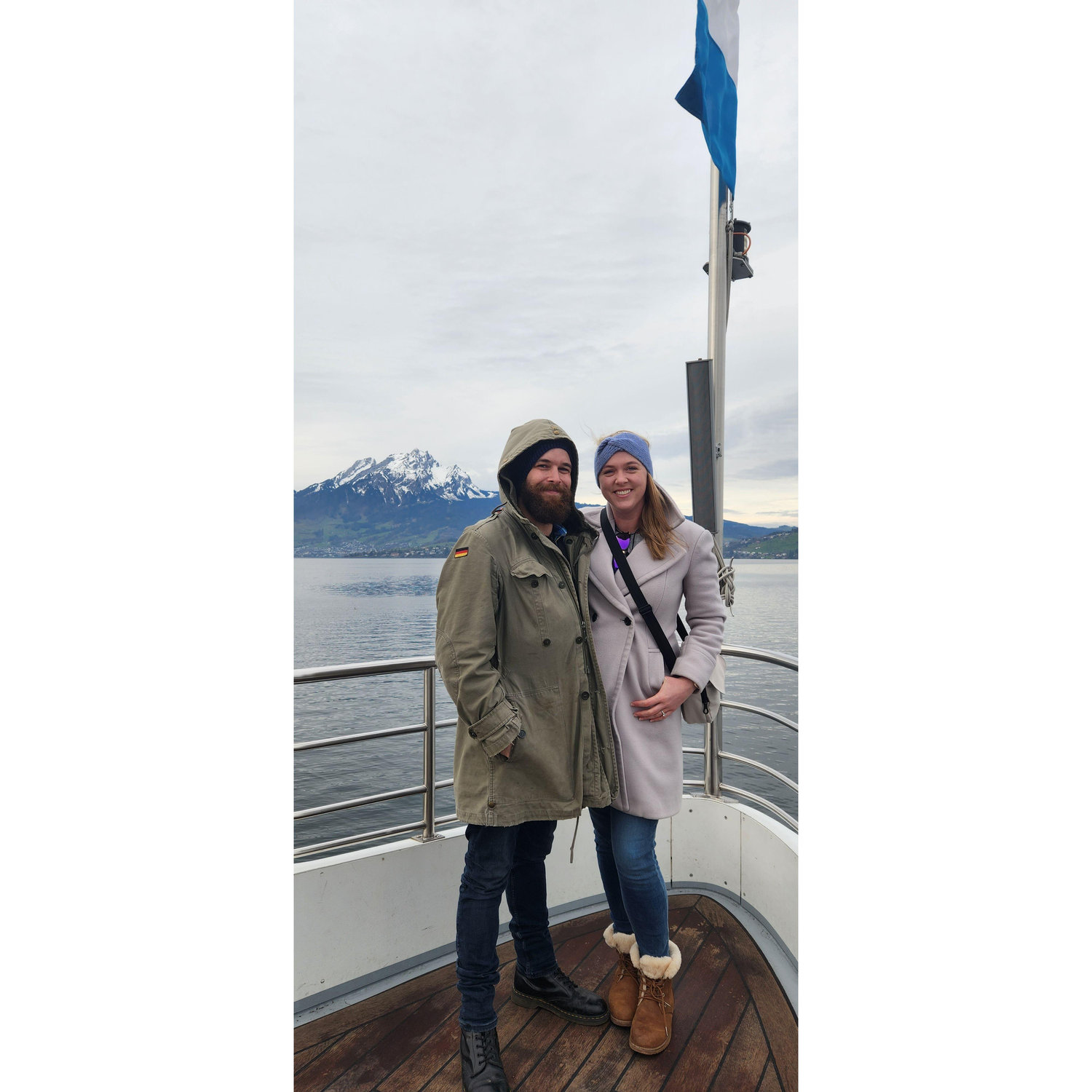 Ferry from Weggis to Lucerne, Switzerland, 2023