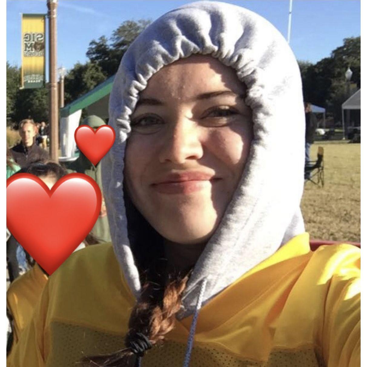 First picture together (zoom in to see David)! We didn't officially meet until 2021, but David ended up in the background of my selfie from 2017. My invisible string or whatever Taylor Swift said <3