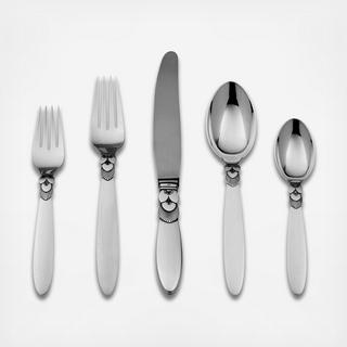 Cactus Sterling Silver 5-Piece Flatware Set, Service for 1