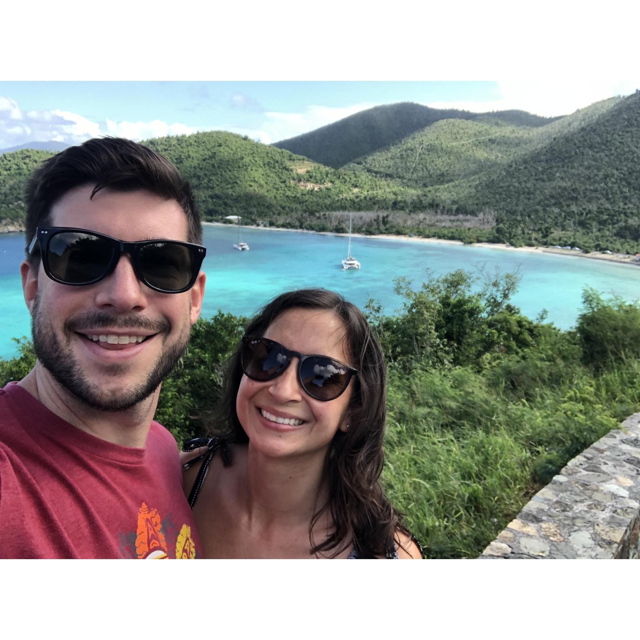 Engagement-moon in St John, US Virgin Islands- 2018