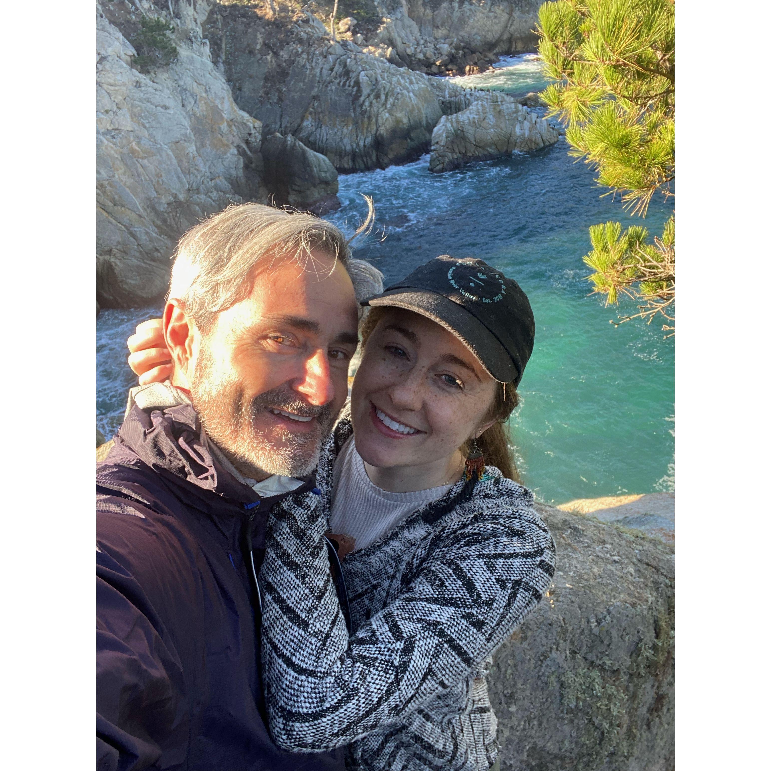We are so lucky to live right by Point Lobos! It's an incredible hike in Carmel along the coast.