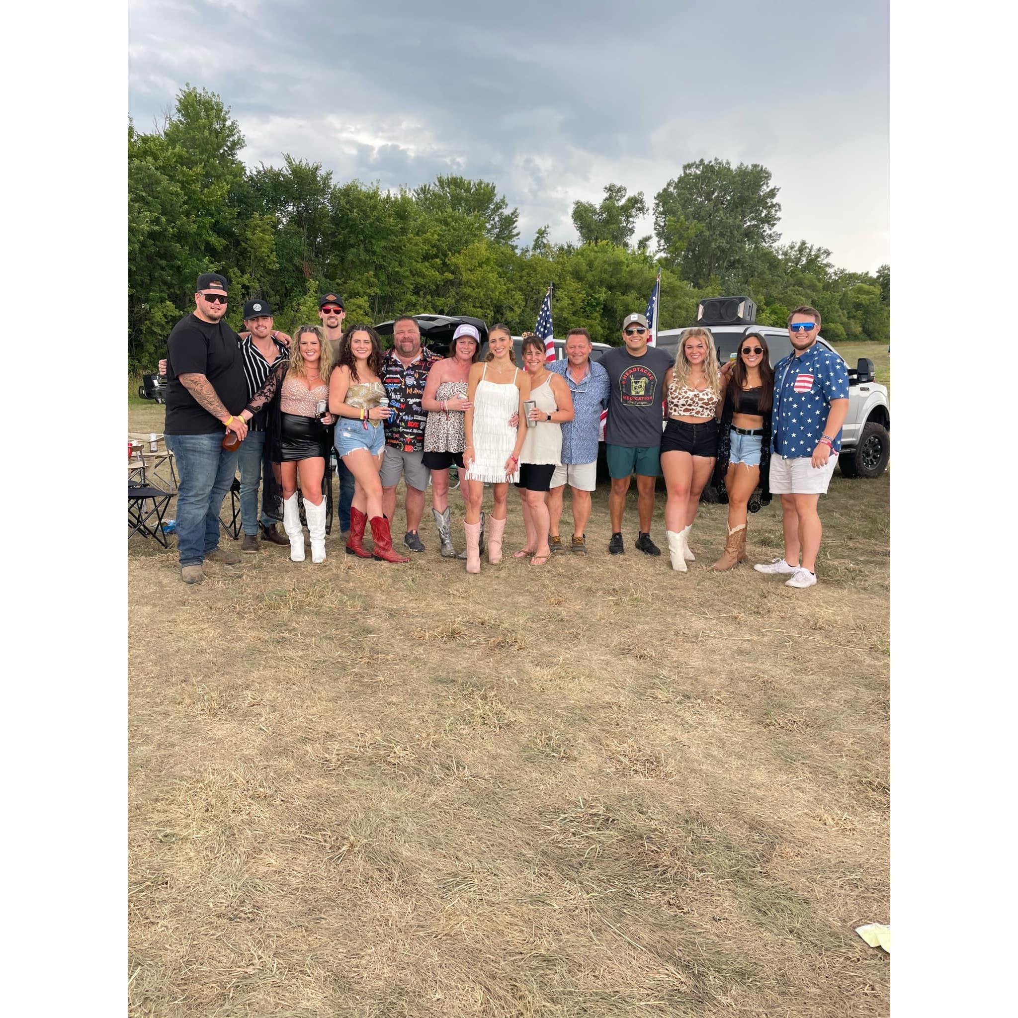 Another amazing Country Thunder weekend! (Ashley's family tradition)