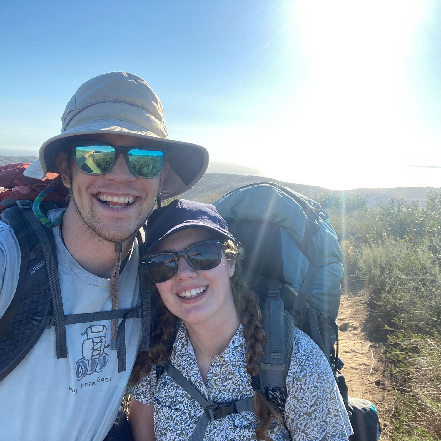 Backpacking, saw a ghost and left. IYKYK