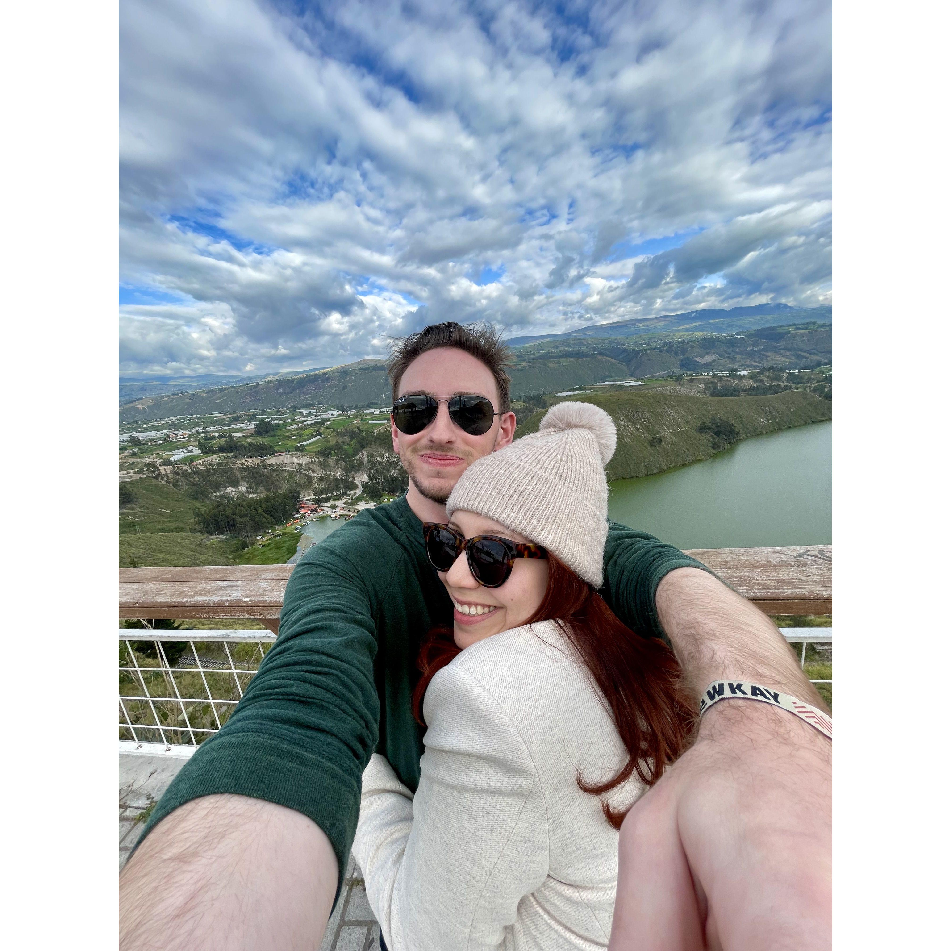 Hours before he popped the question!