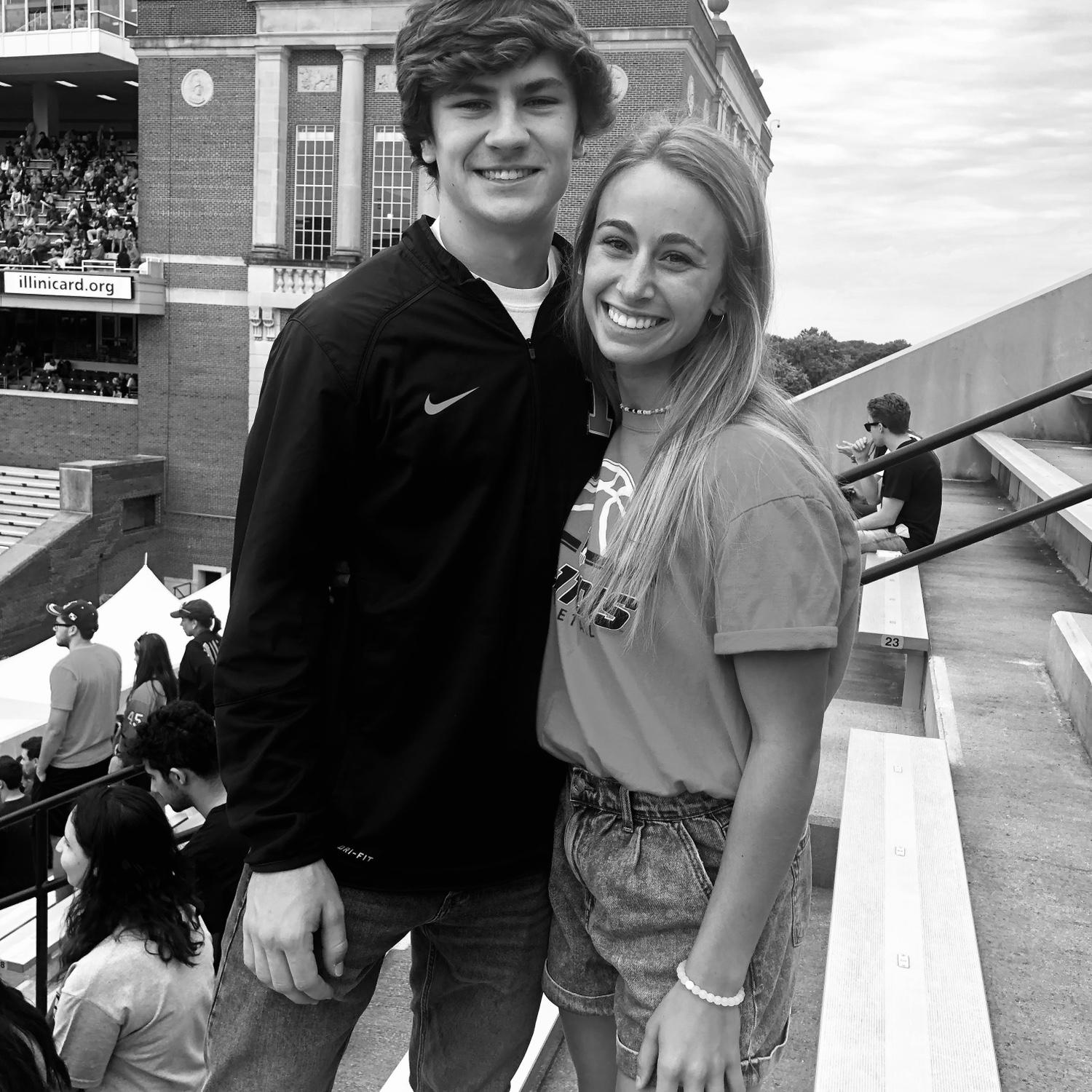 University of Illinois football game - 2019