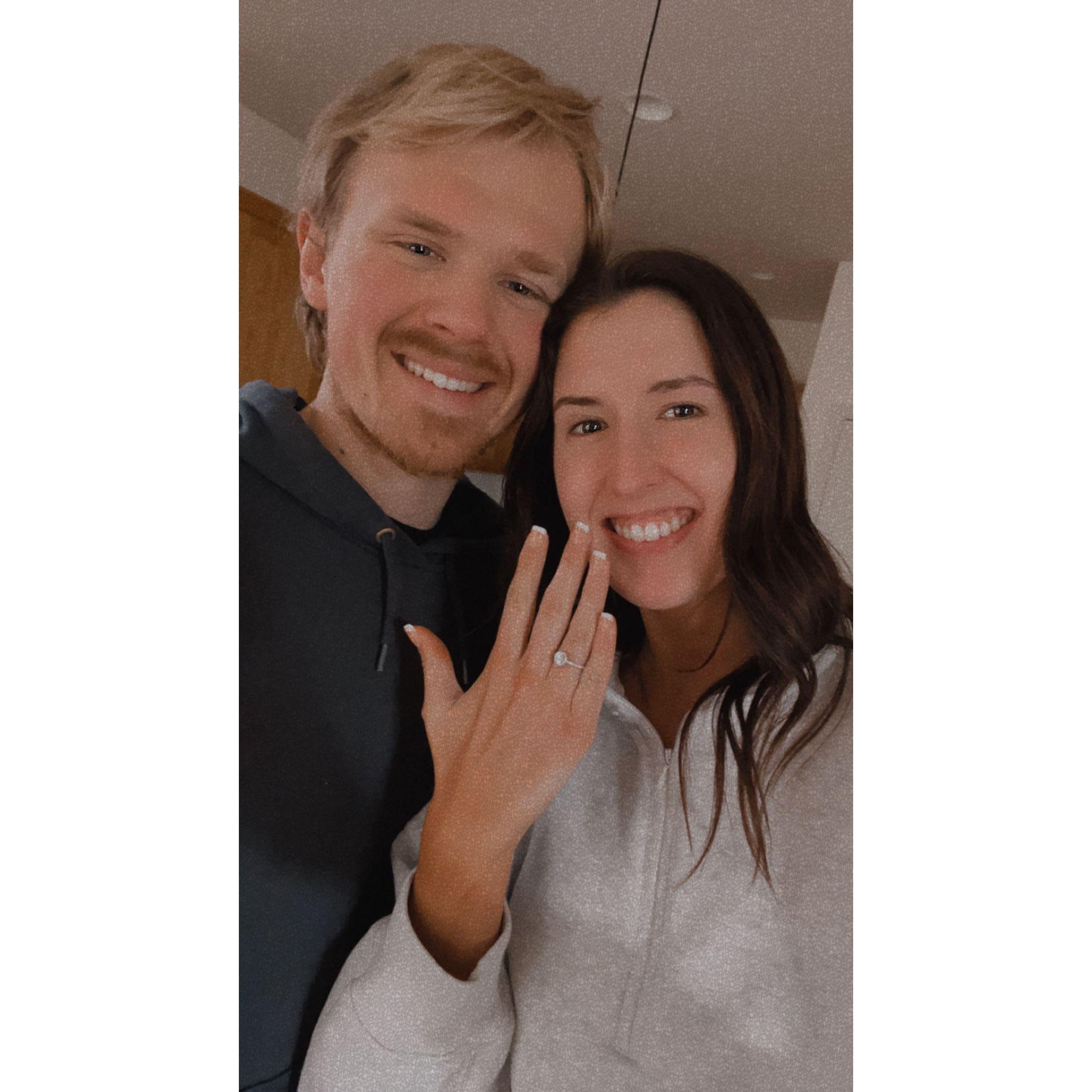 Engaged!! Dec. 23rd 2023