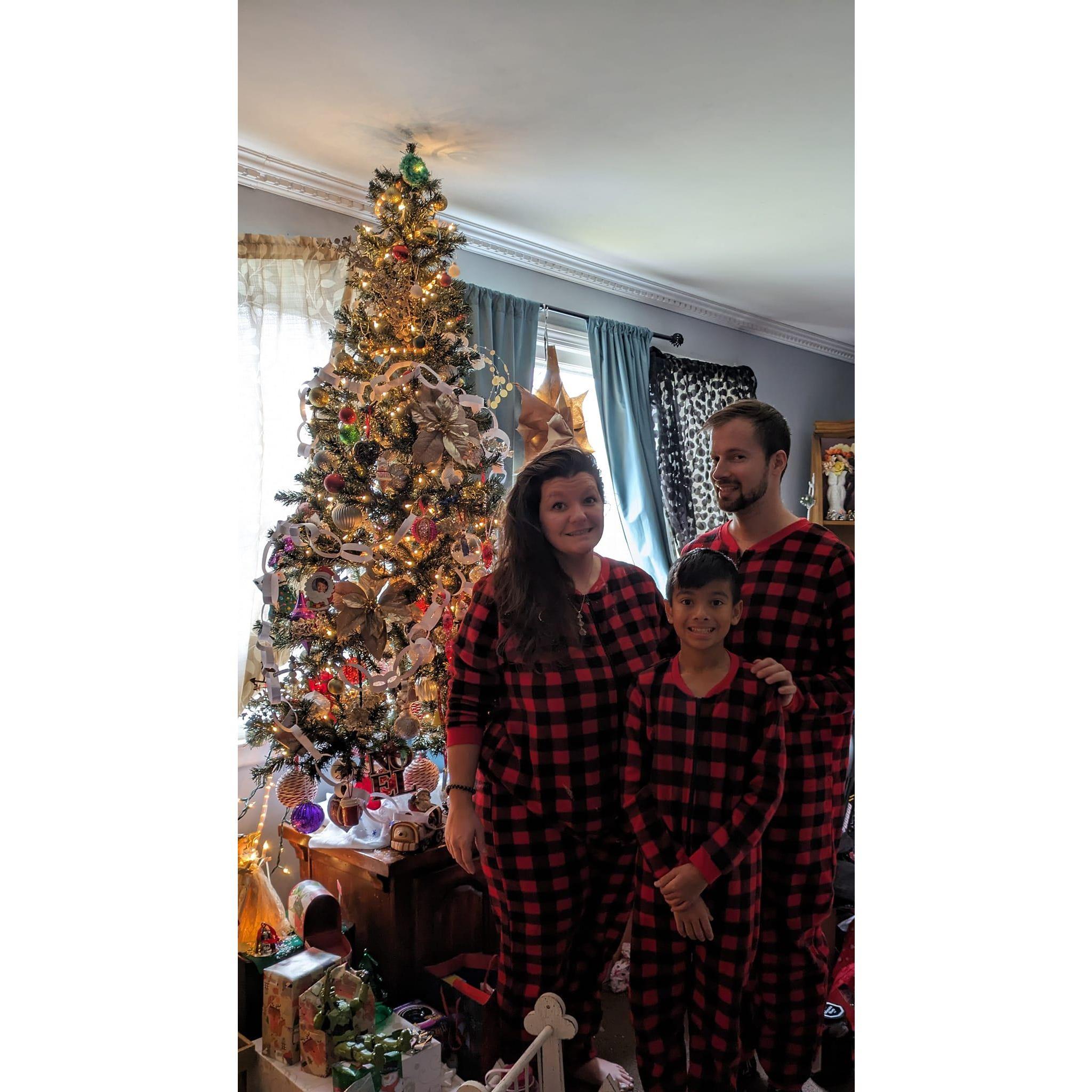 Matching Christmas jammies