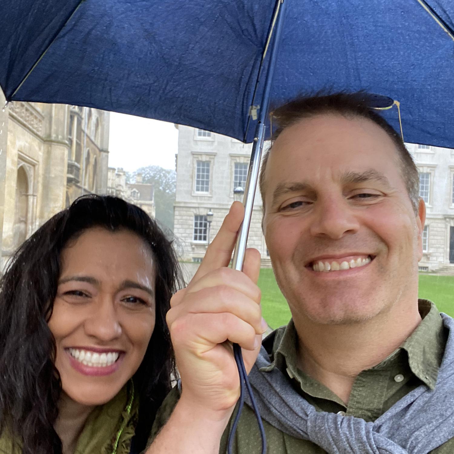 Rainy Day in Cambridge, England
