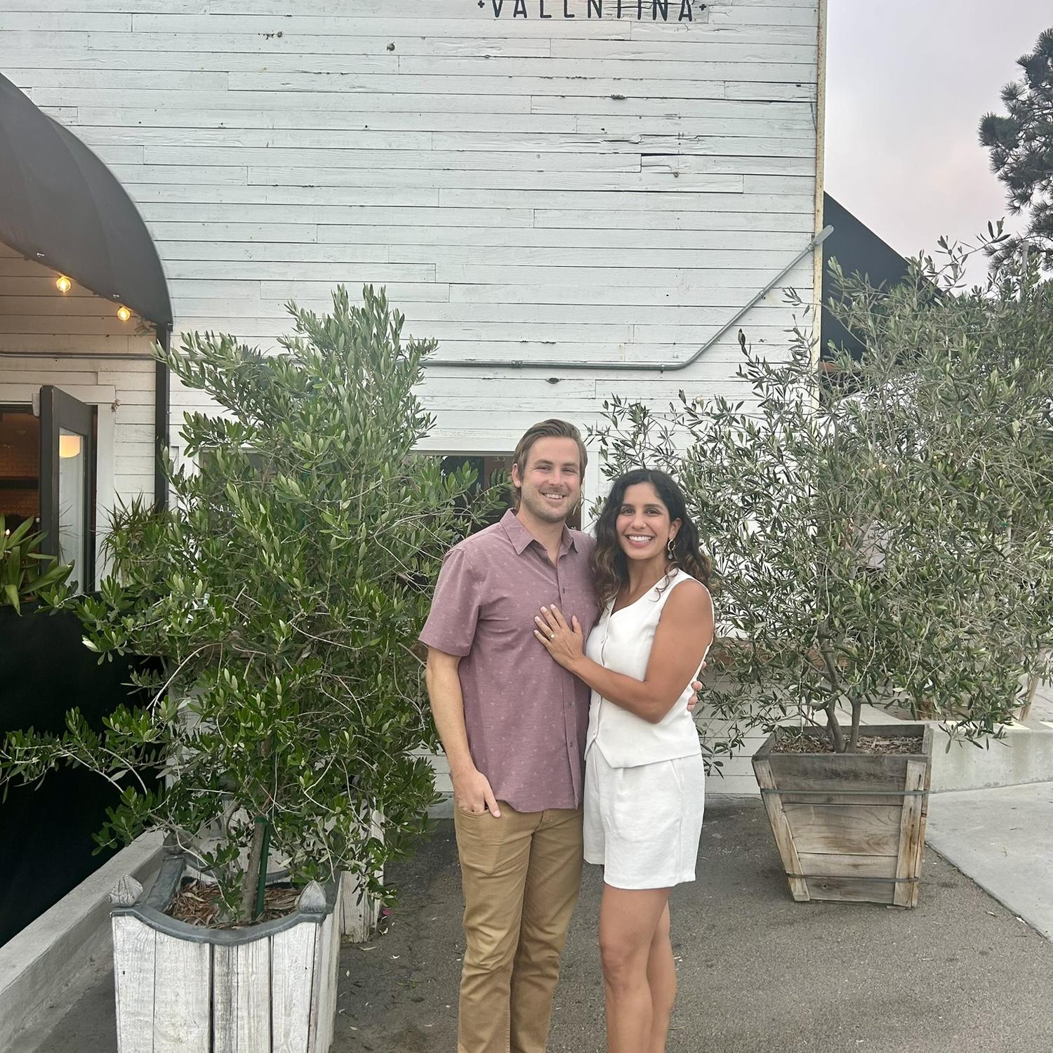 We're engaged!