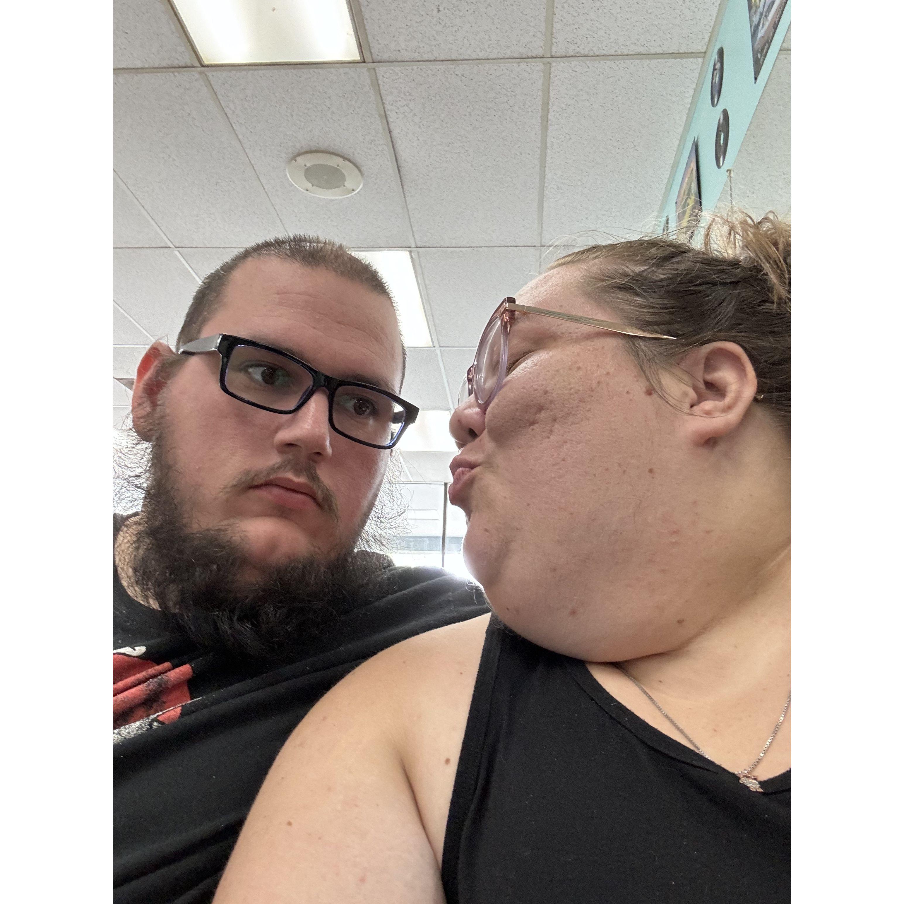 Where Wyatt can never take a nice photo