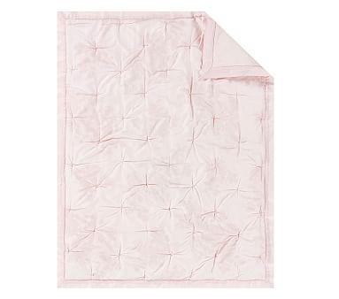 Monique Lhuillier Ethereal Lace Toddler Quilt, Blush