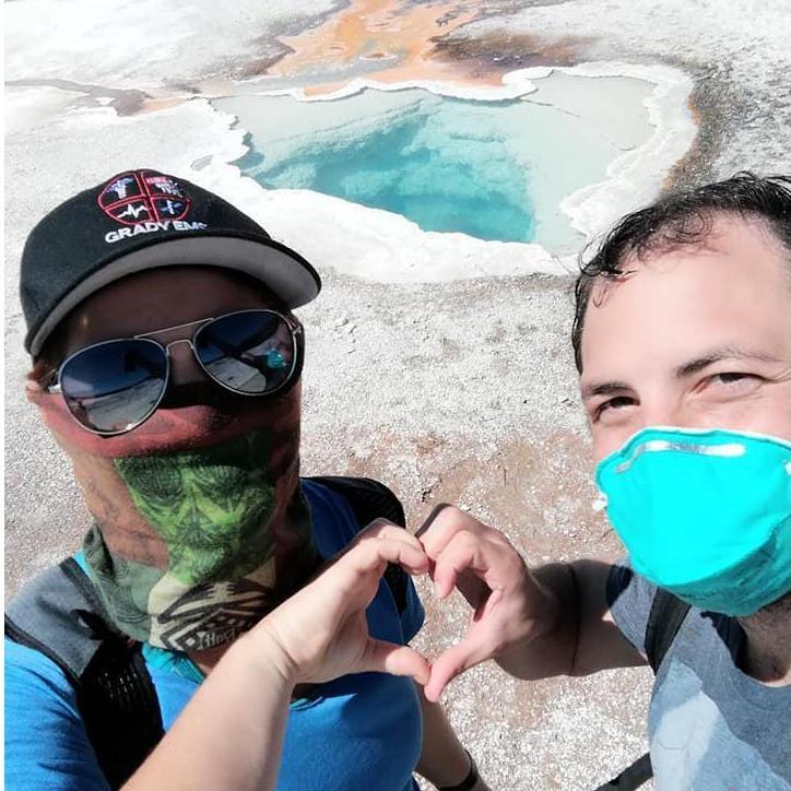 Rami's pre-PA school adventure to Yellowstone!