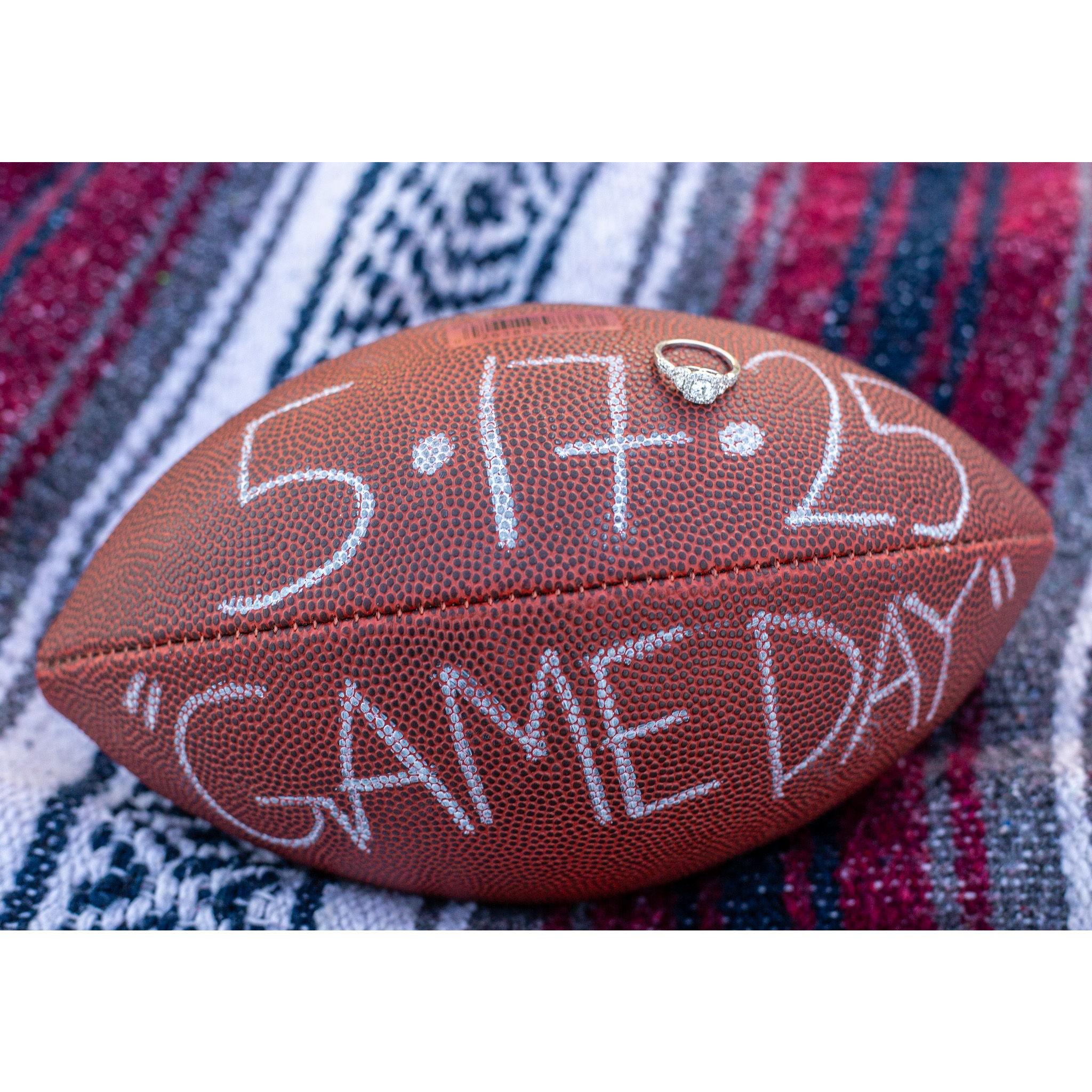 Officially setting our wedding date for May 17th, 2025!