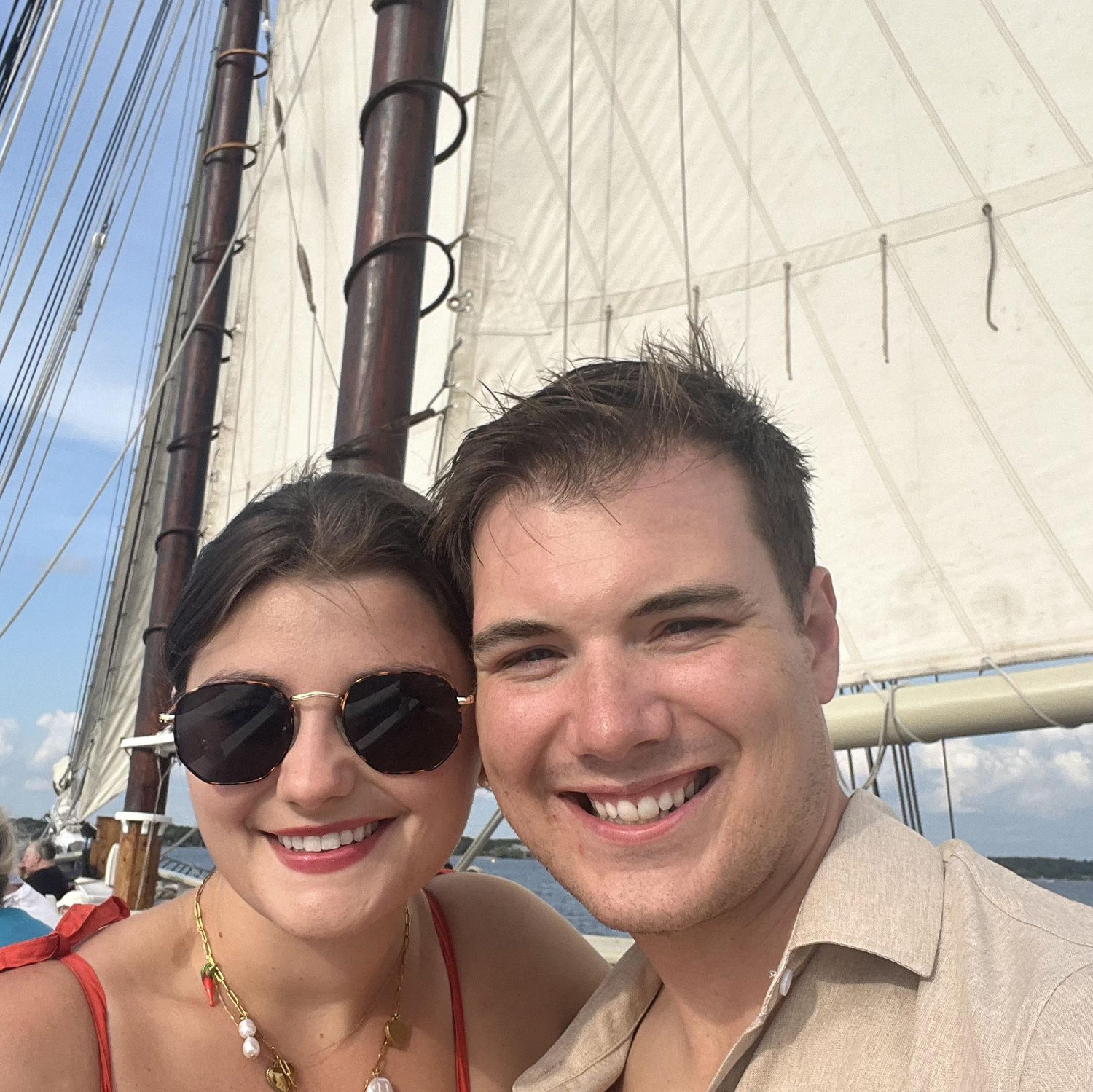 Sailing in Traverse City, Michigan