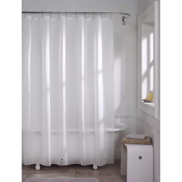 Simply Essential™ 70-Inch x 84-Inch Heavyweight PEVA Shower Curtain Liner in Frost