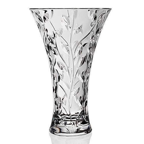 RCR Crystal "LAURUS" Vase 11" - Made in Italy