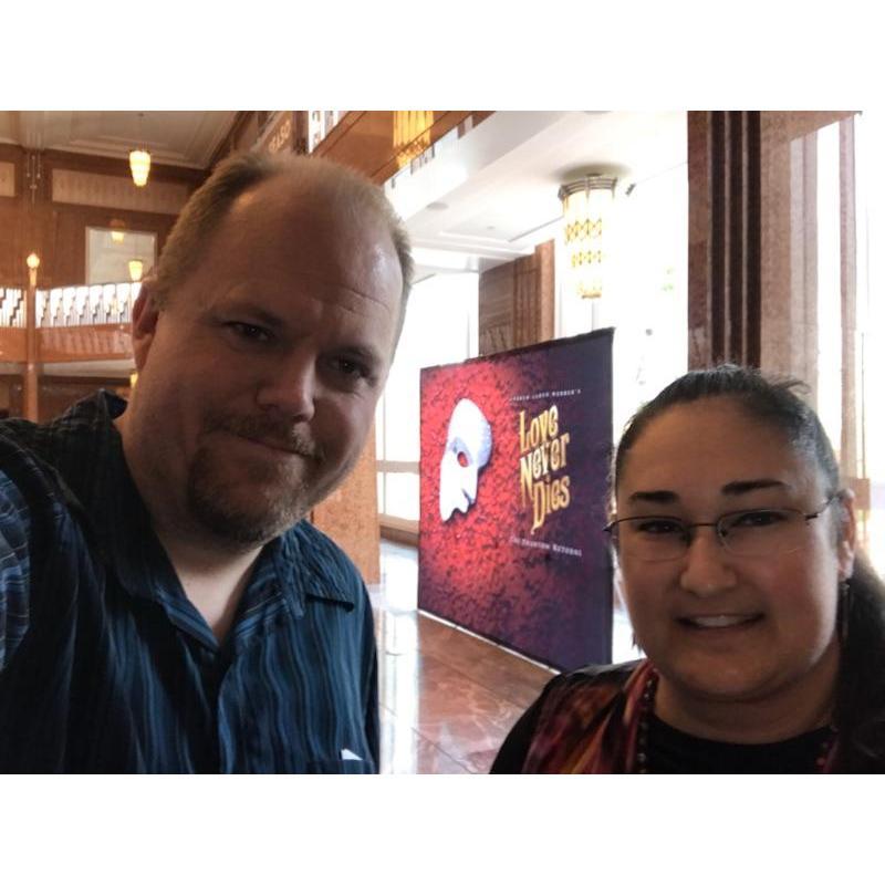 We were excited to see "Love Never Dies," the sequel to "Phantom of the Opera!"