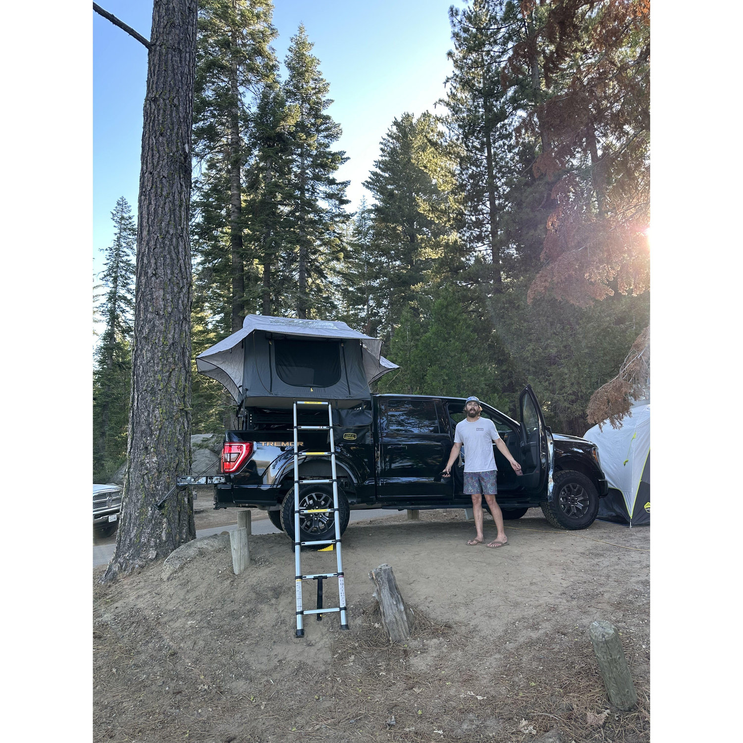 We love camping with Brodie's family every Summer at Shaver Lake!