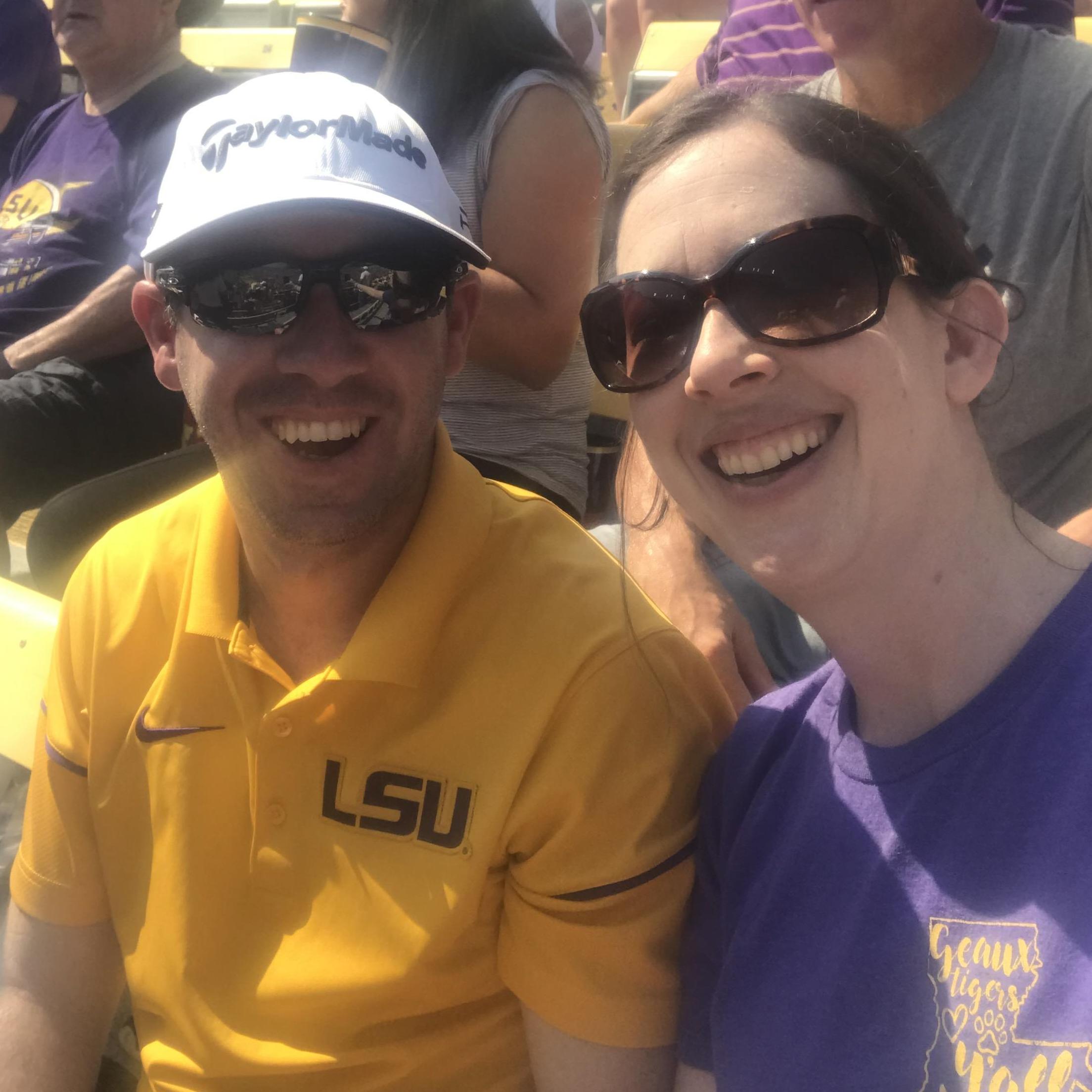 First LSU game together