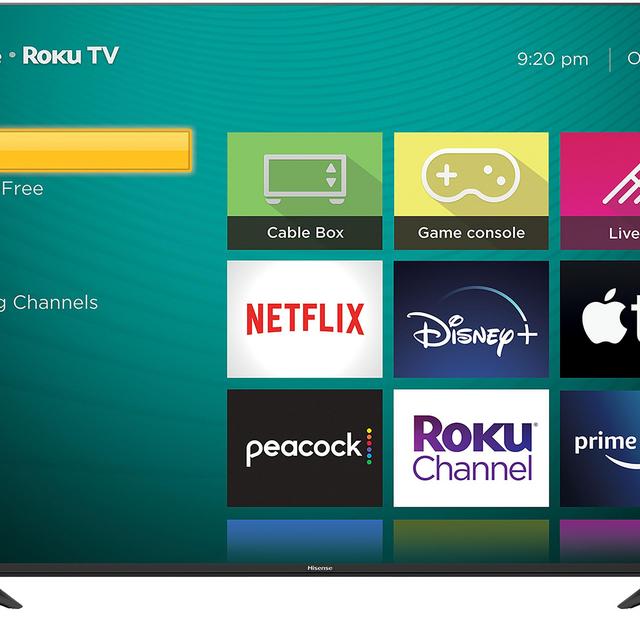 Hisense - 55" Class R6G Series LED 4K UHD Smart Roku TV