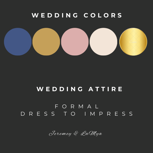 The Wedding Website of La'Mya Cheatum and Jeremey Johnson