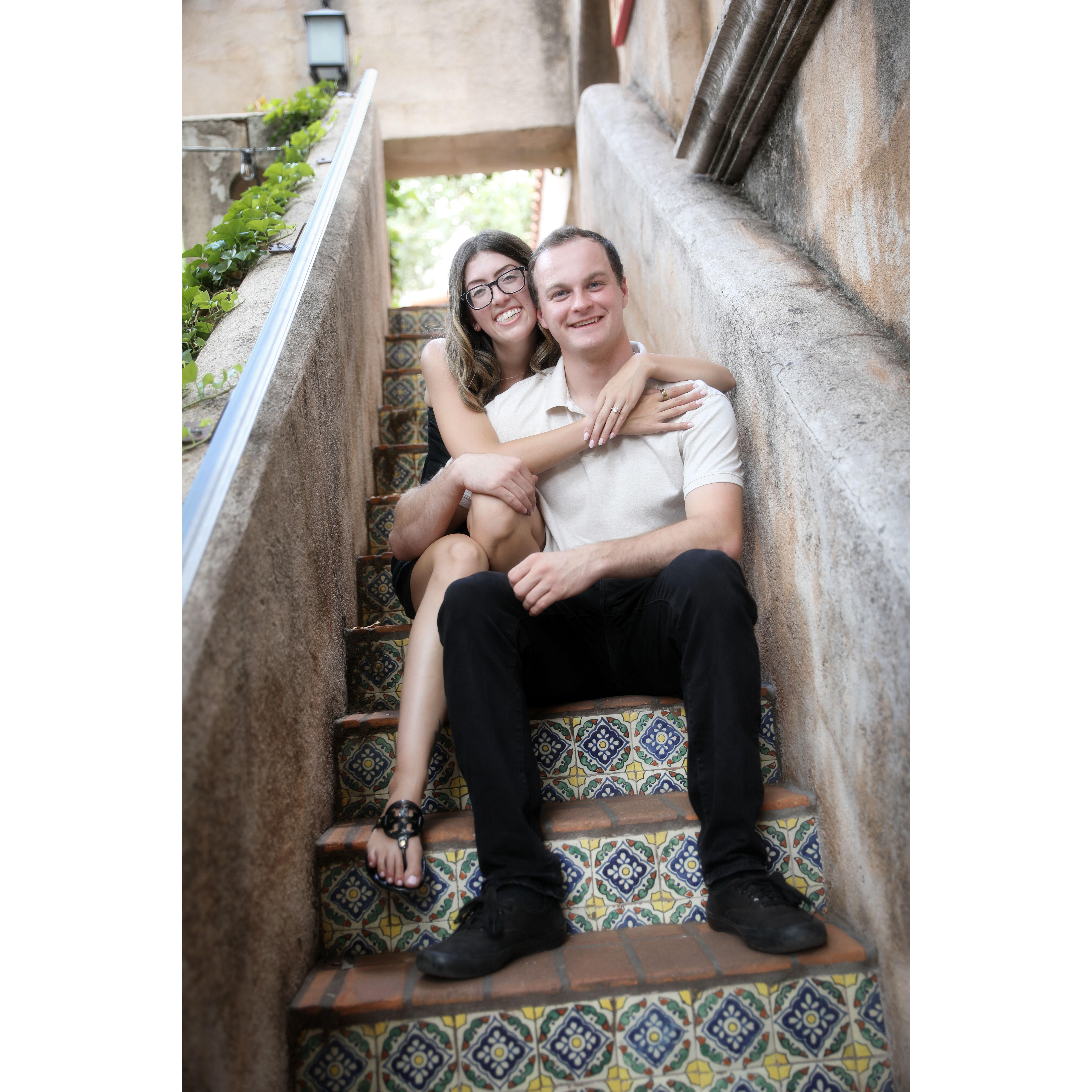 A recreation of our first photo in Sedona!