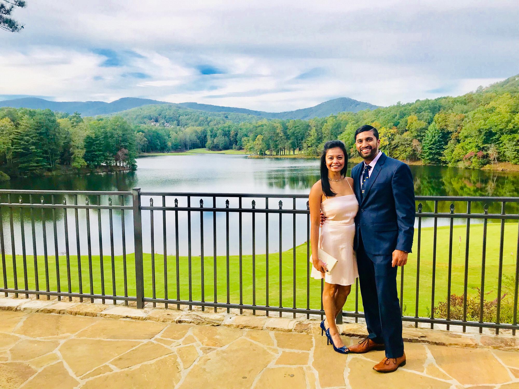Our first out of town wedding was to beautiful Big Canoe, Georgia.