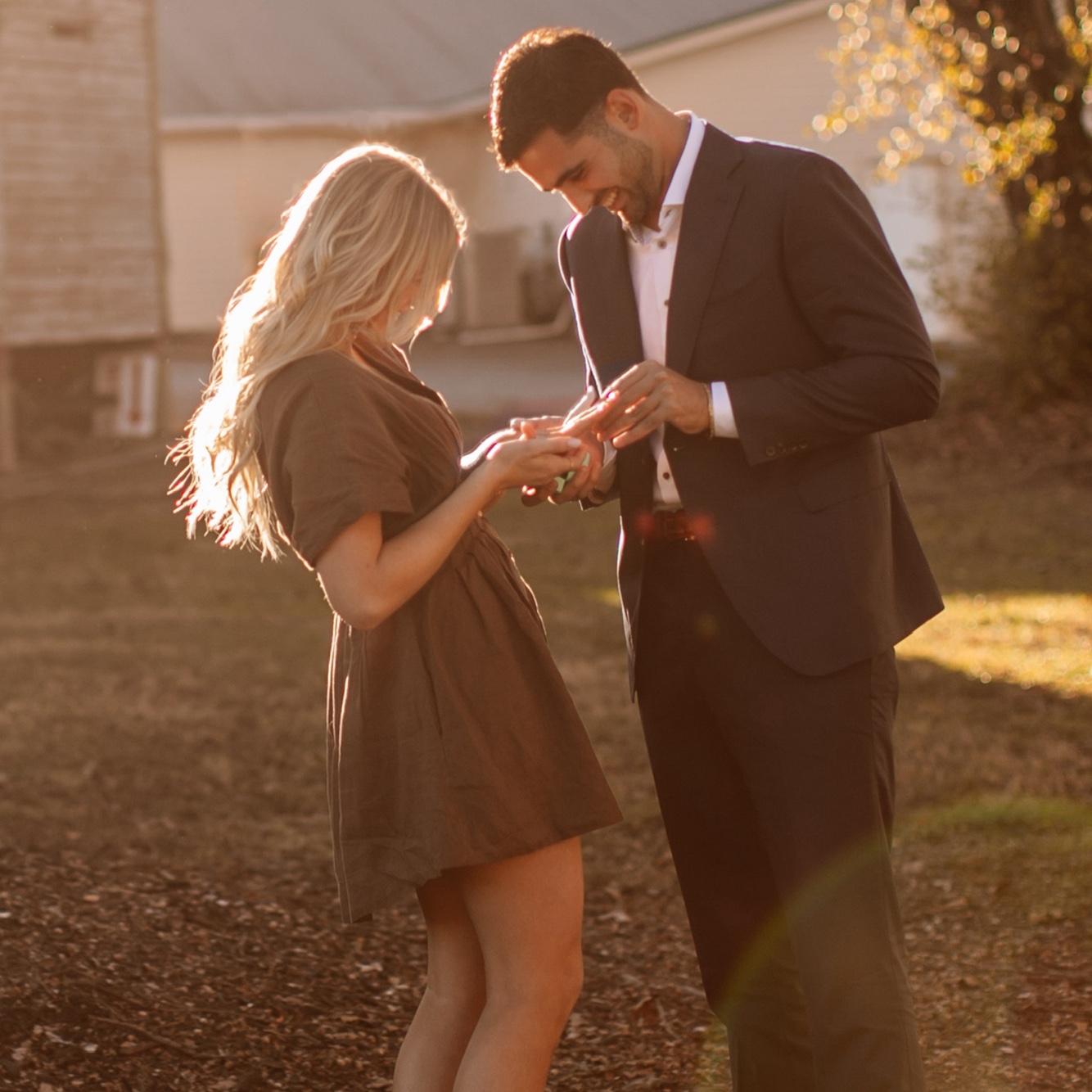 She said yes!