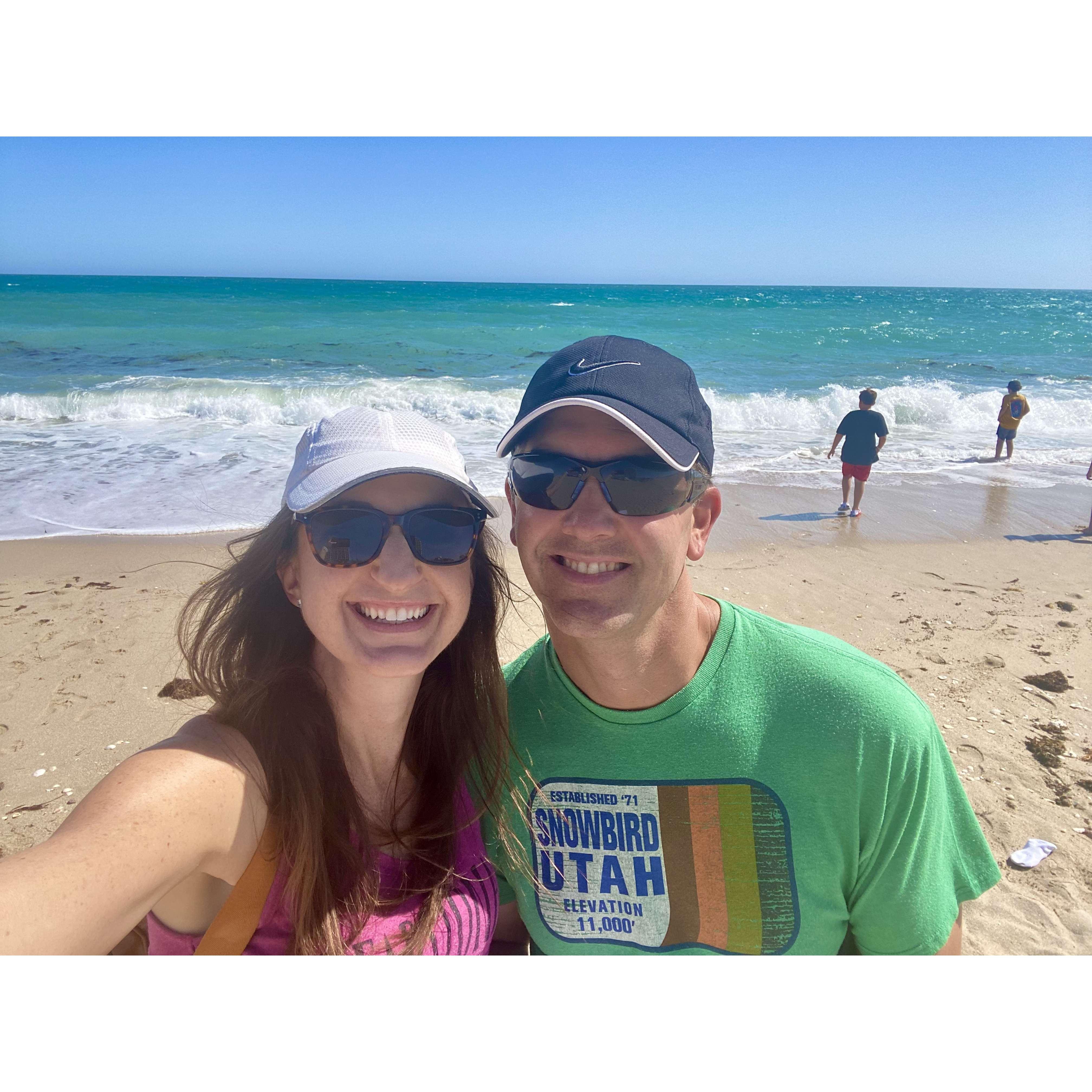 Back on the beach...in Mexico