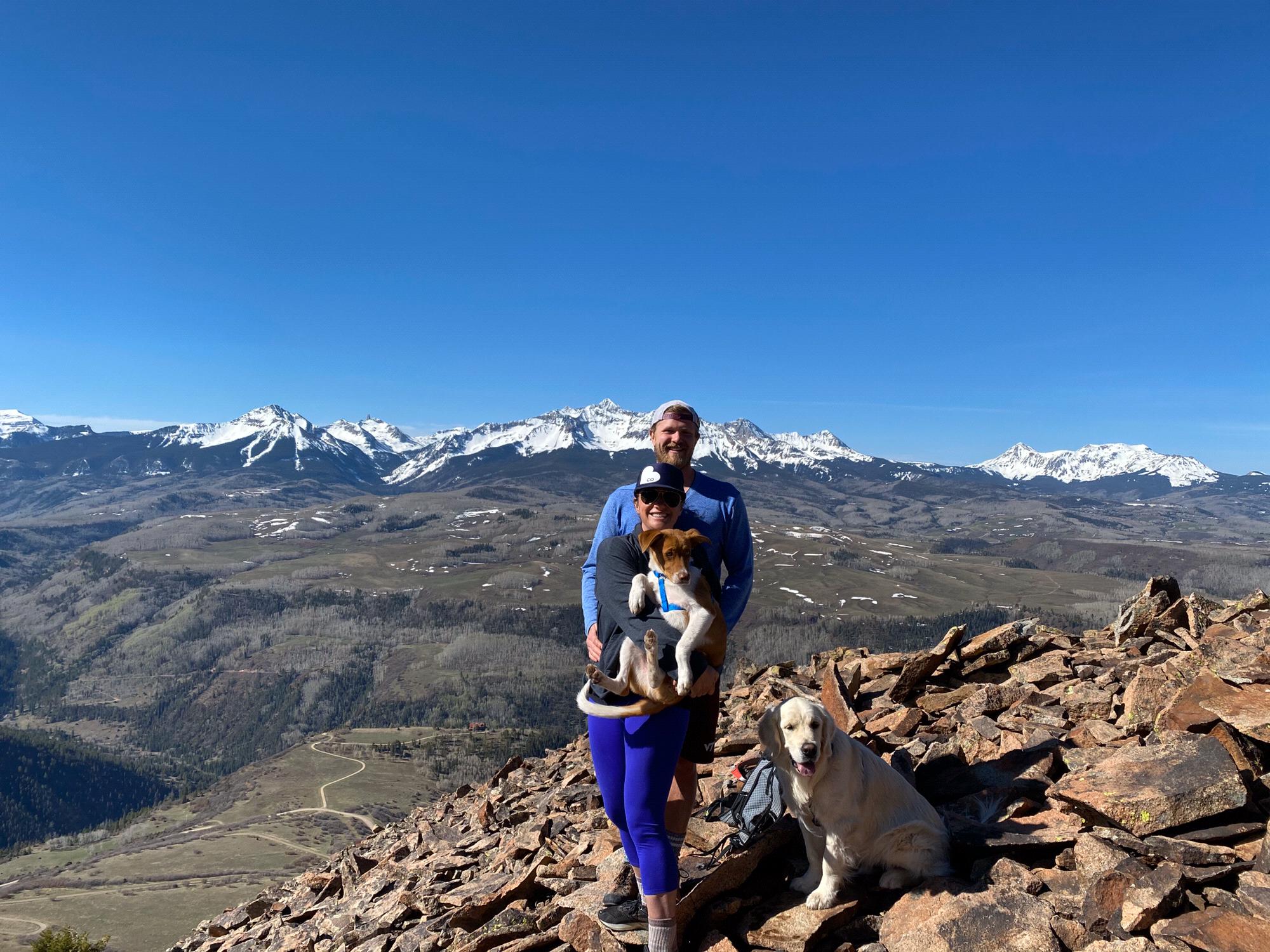 Pre wedding hike.