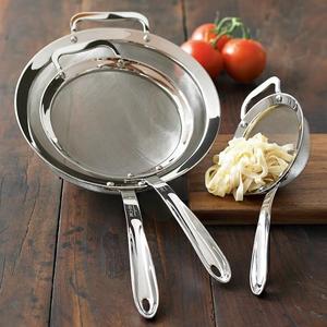 All-Clad 3-Piece Stainless-Steel Strainer Set