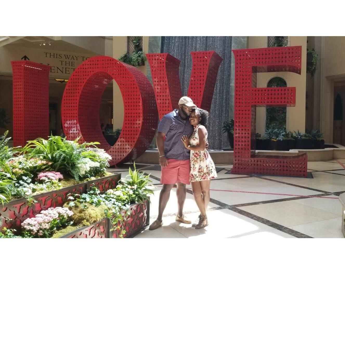 " All you need is LOVE" Venetian Hotel, NV- 2020