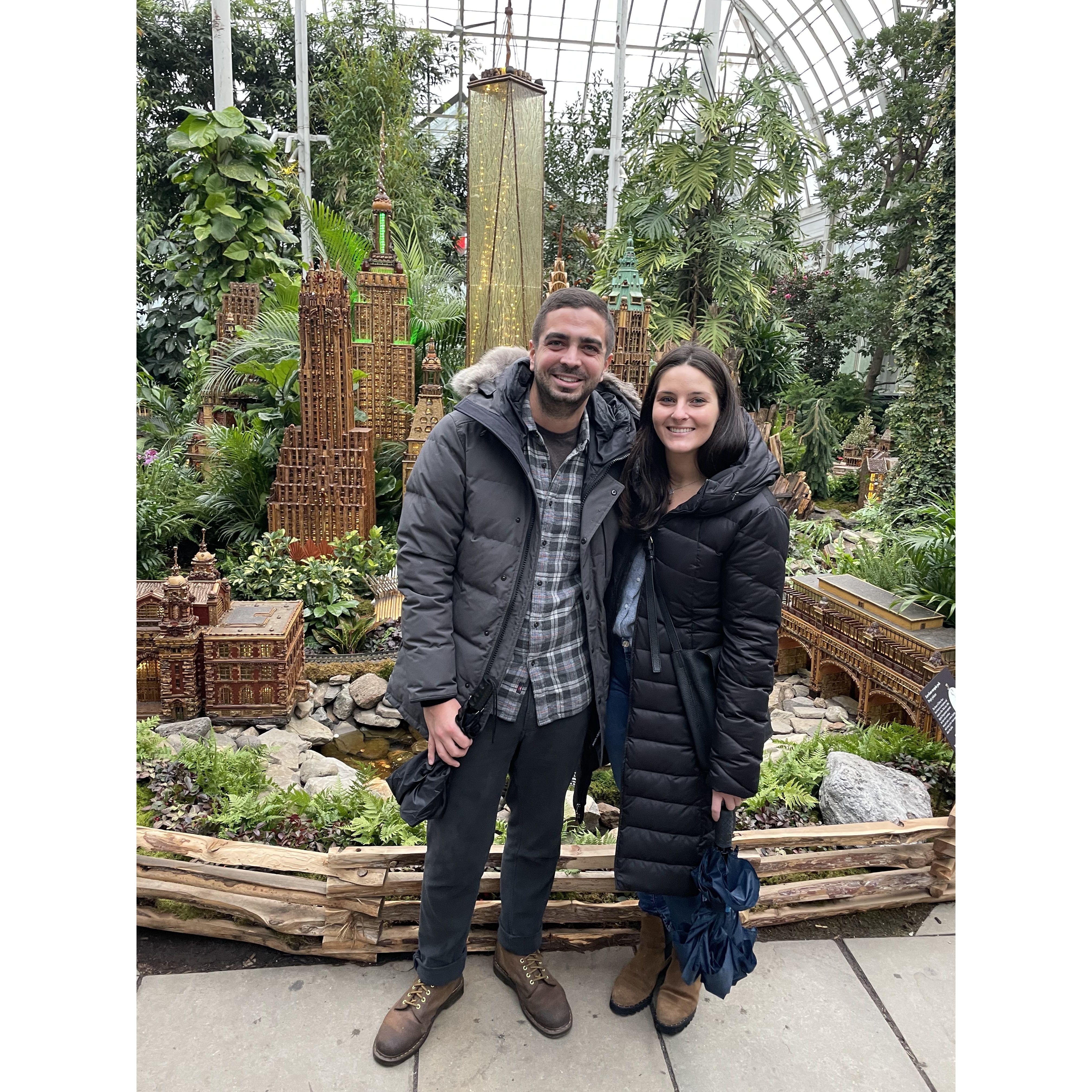 12/16/2022: Train Show at the Botanical Garden.