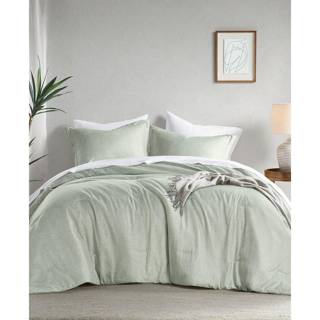 510 Design Camden Chambray Print 3-Pc. Comforter Set, Full/Queen