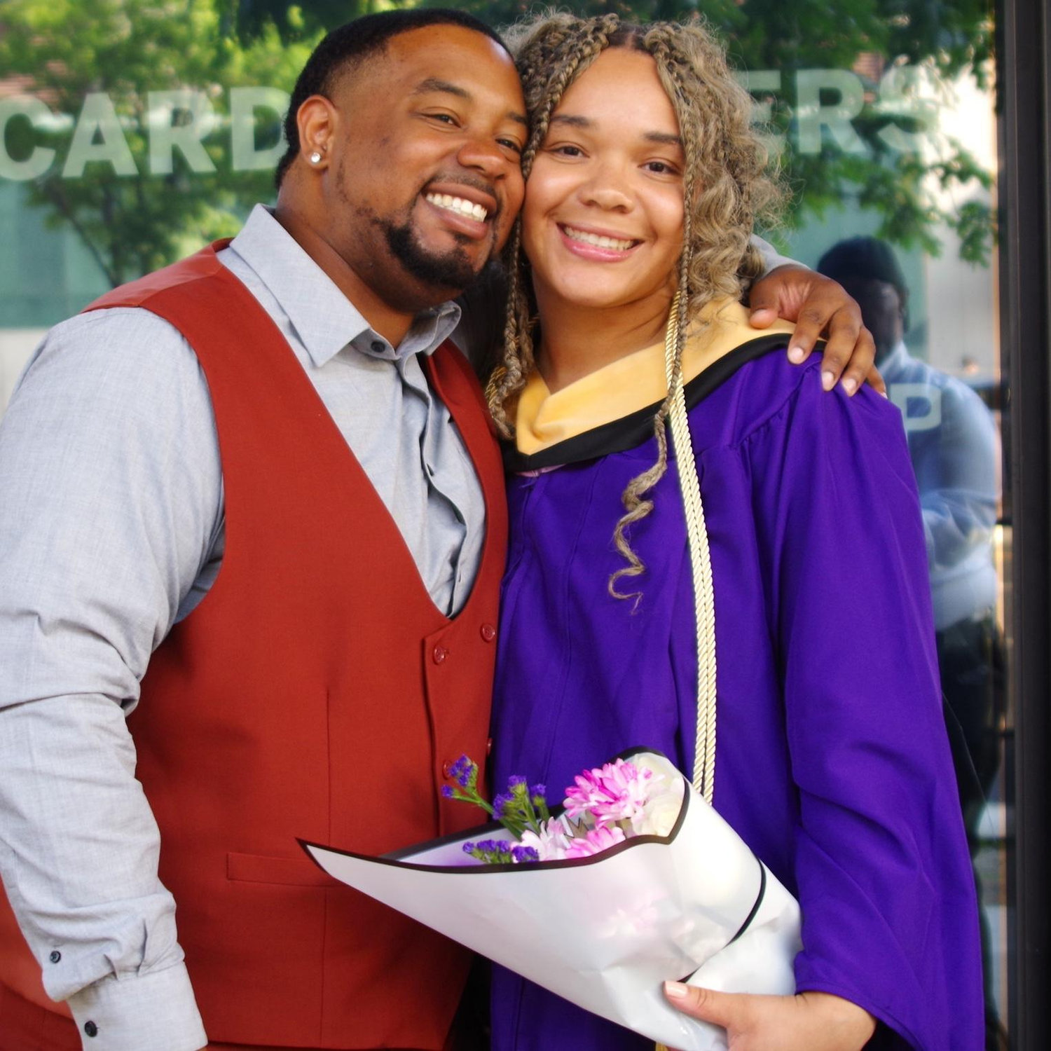 Almeta gets her MSW.